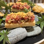 Ecru 117 - 鳥取和牛オレイン55/ヒラメの卵のカラスミ