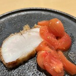 Ecru 117 - クエ/トマト/柚子胡椒