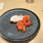 Ecru 117 - クエ/トマト/柚子胡椒