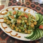 インド料理 パリワル - 芸術の秋、チャナサラダ(¥540)