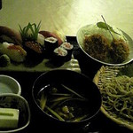 とんかつ まい泉 - 蕎麦と握りととんかつ