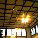 とんかつ まい泉 - 高い天井