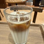 モリバコーヒー - アイスカフェラテ