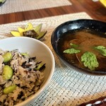 創作日本料理 漠 - 食事・止椀・香の物