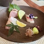 創作日本料理 漠 - 季節の造り〜ハガツオ・タイ・アジ〜