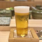 銀座 鮨 しょう介 - アサヒ生ビール