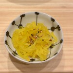 銀座 鮨 しょう介 - 沢庵