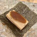 銀座 鮨 しょう介 - 穴子の奈良漬け