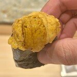 銀座 鮨 しょう介 - 雲丹の軍艦