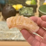 銀座 鮨 しょう介 - えんがわ