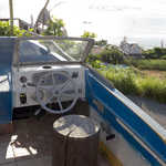 アイスクリンカフェ アーク - もはや海に浮かぶことはなくなった、この操舵席でパフェを頂くことも…