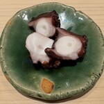 鮨 ゆうき - 蛸の塩茹で(愛媛・神経締めした蛸）　◎