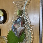 八州鮨 - 生ｻﾊﾞ刺身