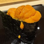 鮨 ゆうき - バフンウニ　◎