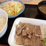 Matsuya - 豚バラ焼き定食