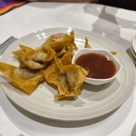 エル パイサノ - ワンタンフリト（豚肉と鶏肉の揚げワンタン）¥700 (2025年/9月)