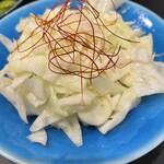 地酒庵 さとう - キャベツとさきイカのピクルス
