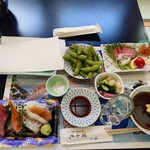 深川 冨士見 - ⛴第三十五冨士見 北斎 船内にて提供された食事