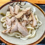 麺紡 - 豚トロネギ炙リャーしょうゆうどん