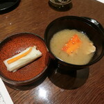 湯宿 だいいち - 留椀と香の物