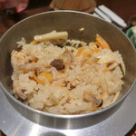 湯宿 だいいち - 鶏ときのこ