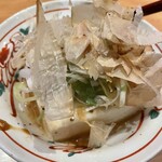 吟醸マグロ - ・しらすのネギ塩やっこ@560
