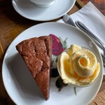 cafe マロニエ - ガトーショコラ