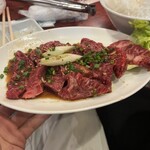 亀楽 - ハラミ（タレ）2人前