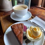 cafe マロニエ - ケーキセット　1,000円