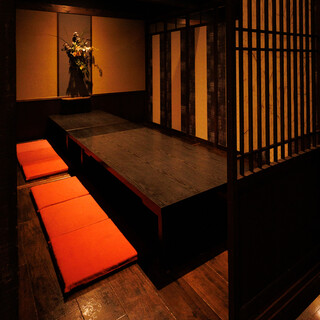 【掘りごたつ完全個室】お子様にも大人気のファミリー向けの優しい設計。

