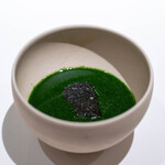 レストラン オオツ - 2025.9 モロヘイヤソースのすっぽんフラン