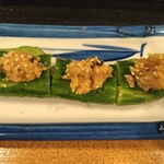 炭と創作 えにし - 肉みそきゅうりは絶品