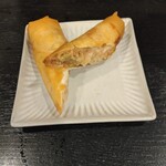 炭と創作 えにし - 明太揚げもんじゃ