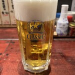 炭おやじ - サッポロ パーフェクトクラシック(大)