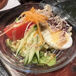 炭おやじ - らーめんサラダ(ハーフ)