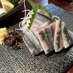 炭おやじ - さんま刺身