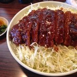 キッチンフライパン - ｿｰｽかつ丼ﾛｰｽ