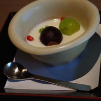 旅館 くらしき - 秋御膳のデザート