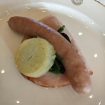 レストラン カスケード - ハム、ソーセージ、温野菜