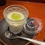 花月 - ◉ デザート
      　パンナコッタ❤️シャインマスカット添え
      　☘️甘さをグッと抑えた上品さが素晴らしい✨