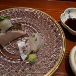 花月 - ◉ 刺身…炙りはトロ鰆かなぁ…すごく脂のノリが良くて
                                　　美味しかったです♪