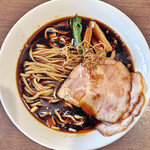 麺屋 あきのそら - 魚介ブラック冷