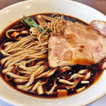 麺屋 あきのそら - 魚介ブラック冷