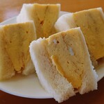 カフェはたち - 令和7年9月 モーニング(6:30〜10:30)
アイスコーヒー 税込400円
Bセット(たまごサンドハーフ) 税込200円