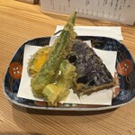 田舎割烹 にし川 - 山形直送旬の野菜天ぷら盛り合わせ