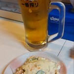 居酒屋 花門 - お通しのポテトサラダ