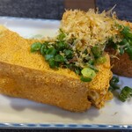 居酒屋 呑みんちゅ - 手作り厚揚げ