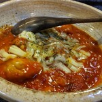 居酒屋 呑みんちゅ - トマトチーズチキン