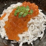 大月 - すじことしらすの玉子かけごはん