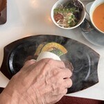 くまもと中央カントリークラブ - 国産牛ハンバーグ